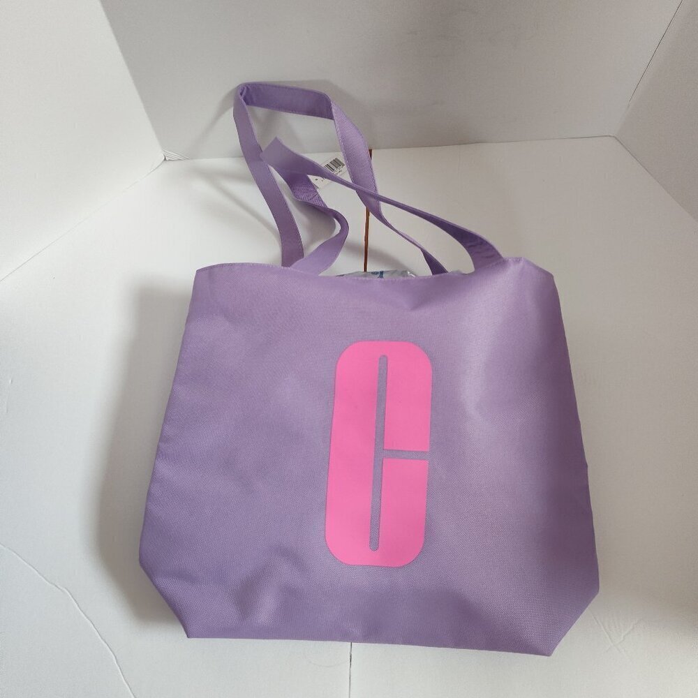 Clinique Violet Tote Bag